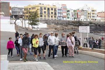 Ruta por la costa en memoria de José Luis González Ruano (Foto Ildefonso Rodríguez y TA)